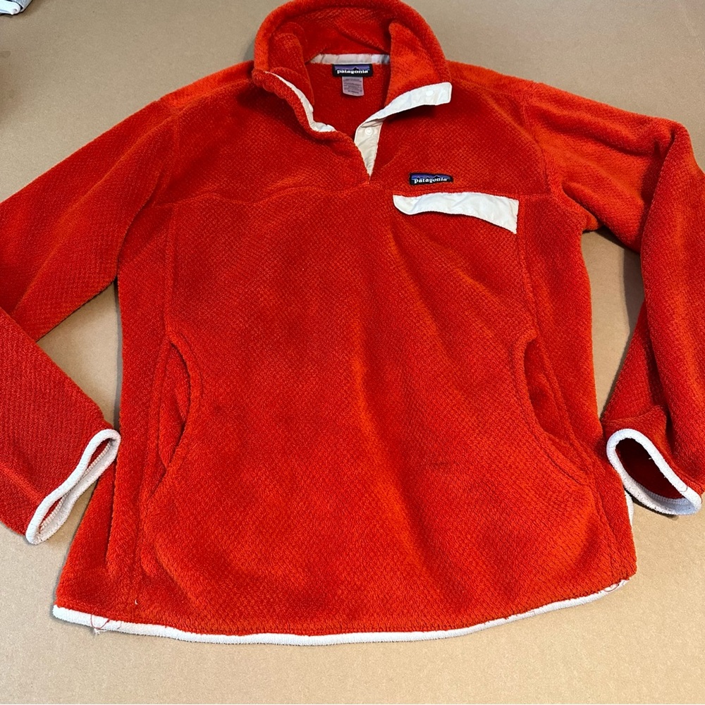 Patagonia Women Large Fleece Pullover Sweater - Picture 1 of 9